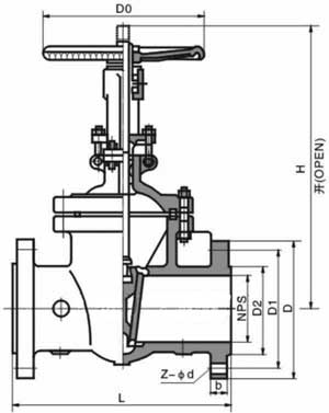 Z40H�����l�yPN20��PN100���νY���ߴ�D