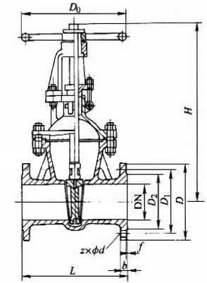 Z40W-25Ti��⁺Ͻ�Шʽ�ք��l�y��Ҫ���μ��Y���ߴ� (mm) 