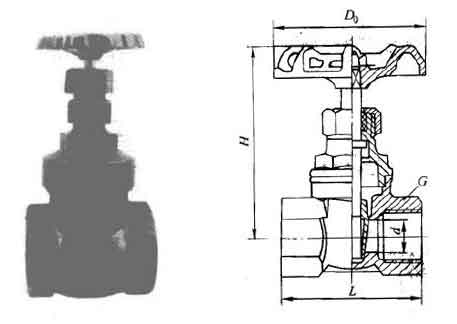 Z15T��Z15W��PN16���UШʽ�l�y��Ҫ���μ��Y���ߴ�D